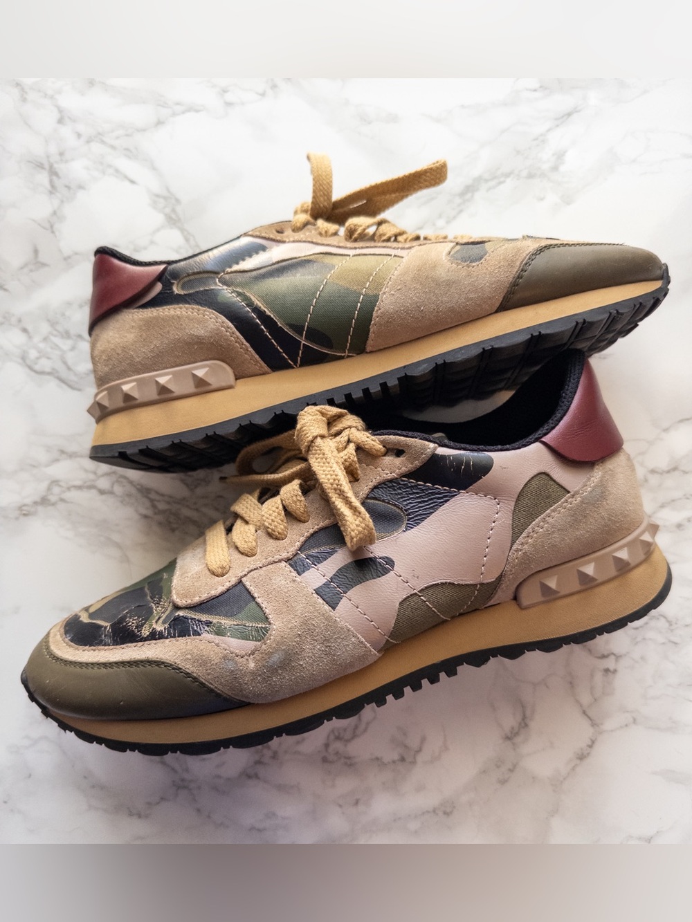 Valentino Garavani Camouflage Runrocker sneakers EU 40